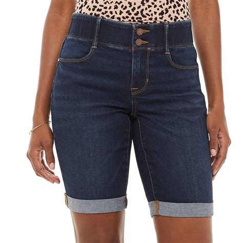 kohl's denim shorts|kohl's women's denim shorts.